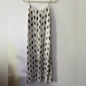 THEORY double strap slip dress